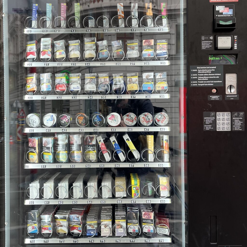 Vape, Snus, Tabak - 24h Automat Trafik Kumar
