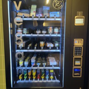 tofu und pesto im Automaten