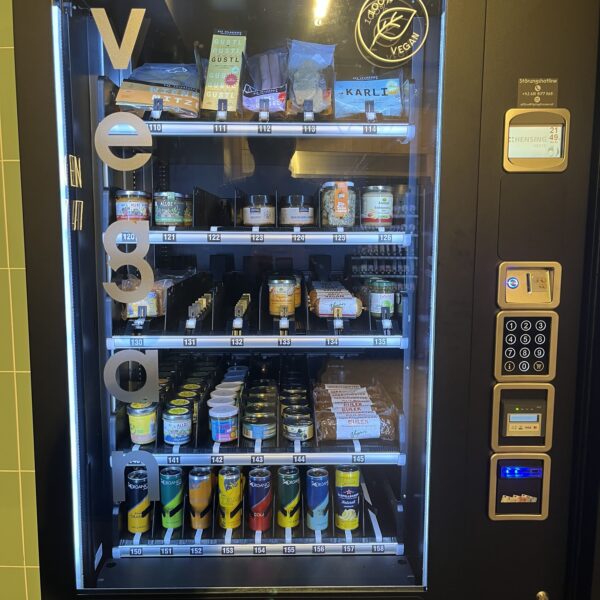 tofu und pesto im Automaten