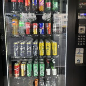 Alkohol im Automaten am Siebenbrunnenplatz